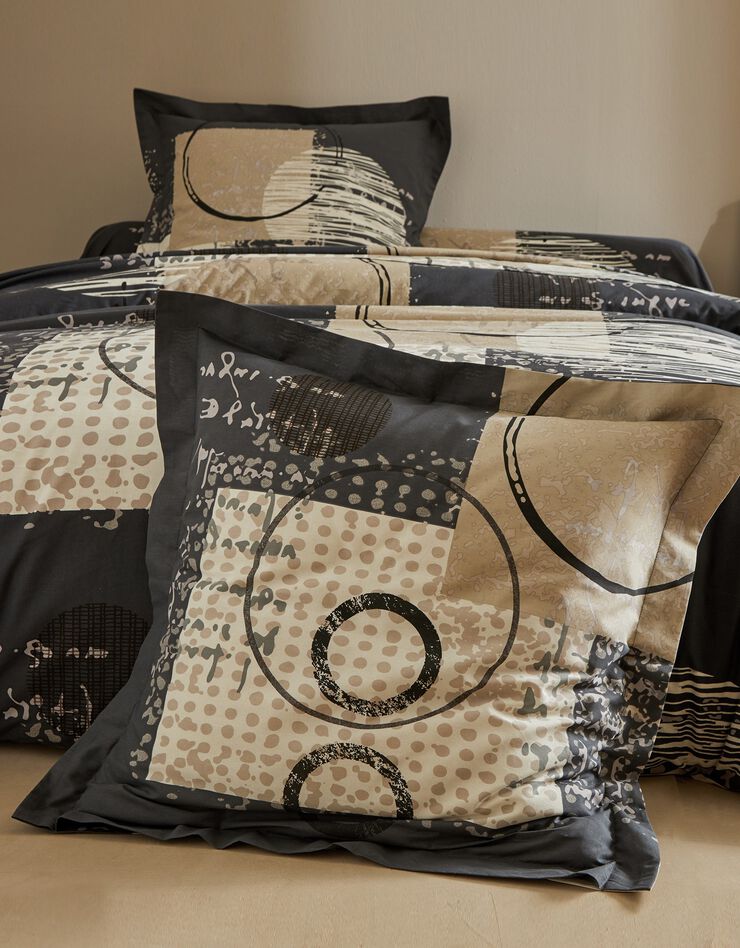 Linge de lit Diane - coton (carbone)