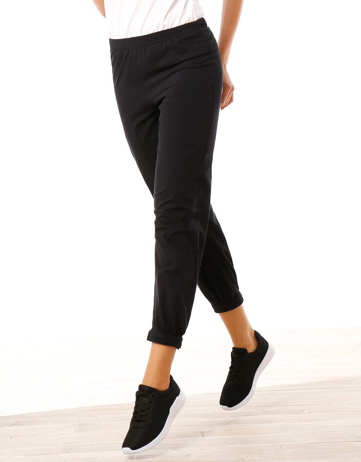 Legging 7/8ème coton biologique(1) (noir) Legging 7/8ème coton biologique(1) (noir)