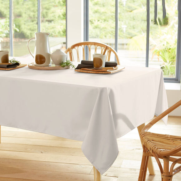 Nappe unie entretien facile (beige)