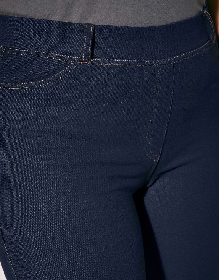 Jegging court maille effet denim (stone) Jegging court maille effet denim (stone)