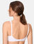 Soutien-gorge sans armatures brodé "Coeur Croisé coton" de Playtex® - lot de 2  (blanc)