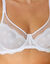 Soutien-gorge forme minimiseur avec armatures en tulle et dentelle - lot de 2 (blanc + blanc)