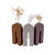 Vase 3 soliflores - hauteur 15 cm (multicolore)