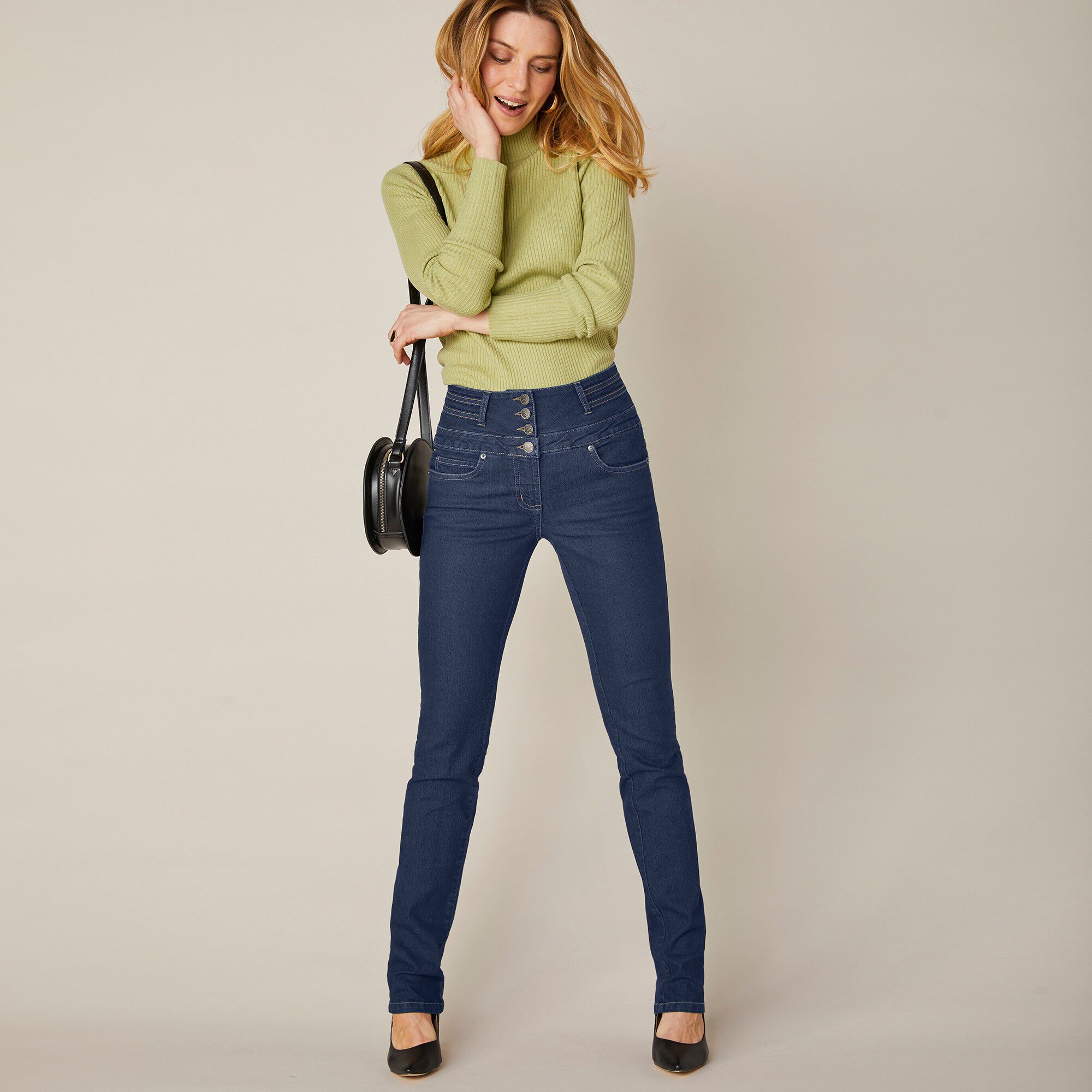 Blancheporte pantalon femme online taille haute