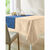 Nappe jacquard damass&eacute; (vanille)