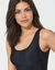 Maillot de bain 1 pi&egrave;ce sp&eacute;cial piscine uni (noir)