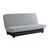 Housse clic-clac bi-extensible gaufrée (gris)