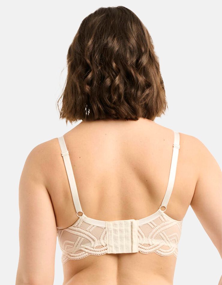 Soutien-gorge sans armature Elise (ivoire)