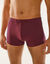 Boxer 100% coton - lot de 4 (vert + rouge + gris)