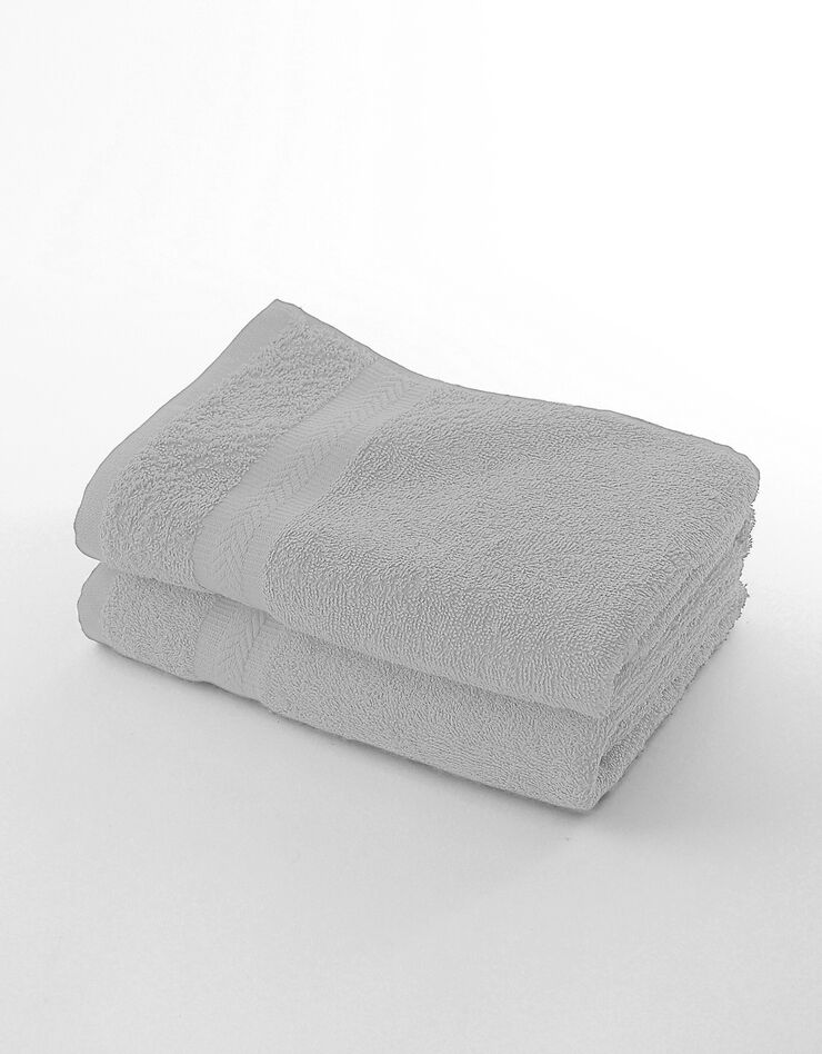 Eponge unie 420 g/m2 confort moelleux (gris) Eponge unie 420 g/m2 confort moelleux (gris)