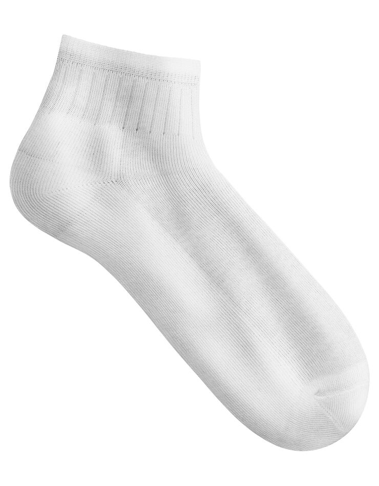 Chaussettes Quarter sport - lot de 5 paires (blanc) Chaussettes Quarter sport - lot de 5 paires (blanc)
