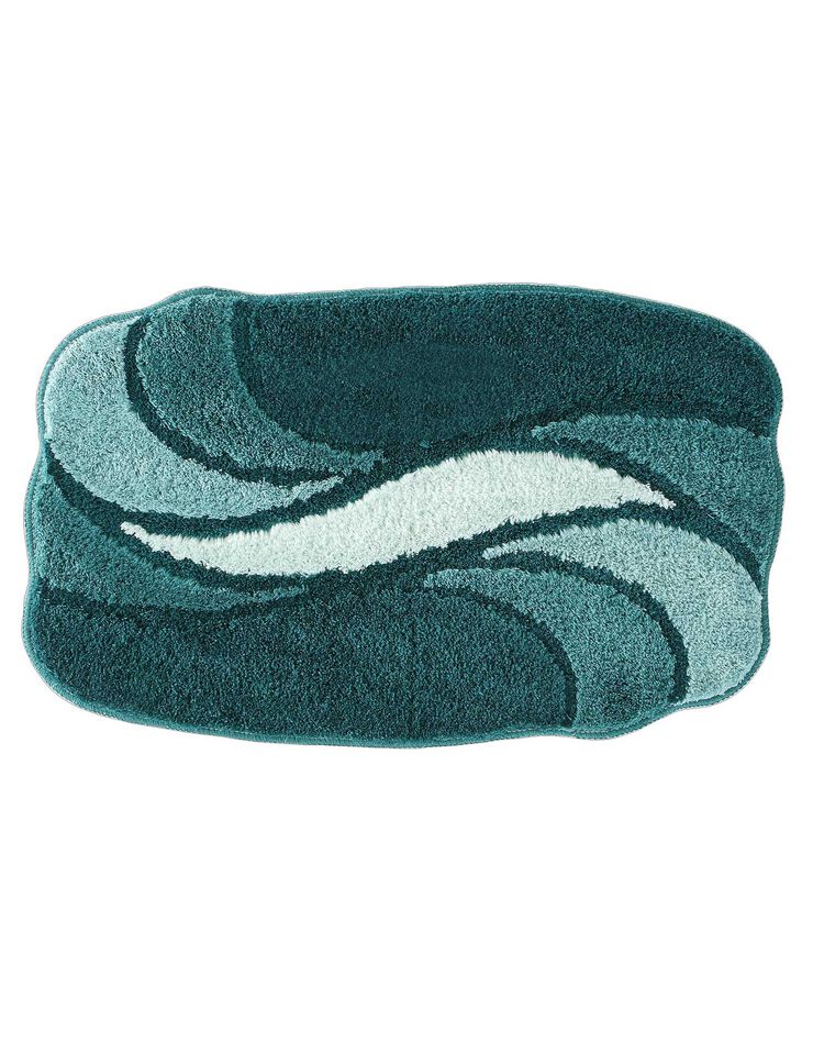 Tapis de bain pétales (lagon)