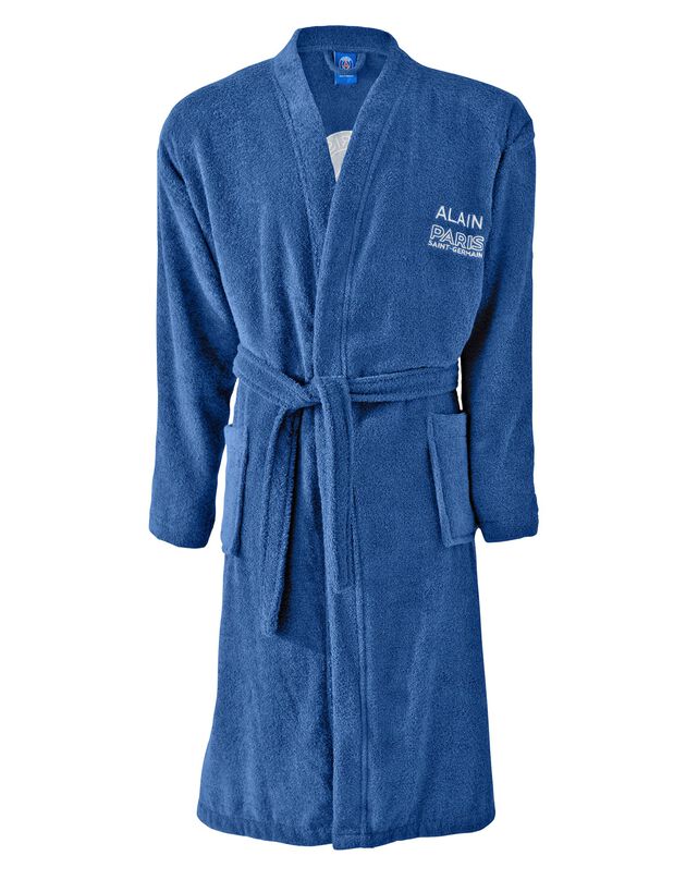 Peignoir adulte PSG® personnalisable (bleu nuit) Peignoir adulte PSG® personnalisable (bleu nuit)
