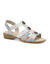 Sandales petit talon (multicolore)