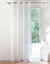 Panneau voile fines rayures (blanc)