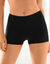 Boxer sculptant sans couture en maille extensible -  maintien intense  (noir)