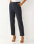 Jean 7/8ème gainant, taille haute (brut)
