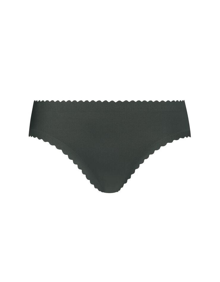 Culotte midi en microfibre Body Touch (vert grisé)
