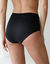 Culotte coton stretch forme maxi ceinture confort "sans élastiques" - lot de 2 (blanc + noir)