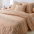 Linge de lit Jade - coton 57 fils/cm&sup2; (praline)