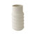 Vase min&eacute;ral c&eacute;ramique blanc (blanc)