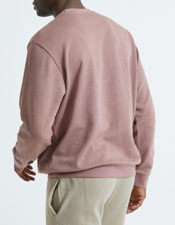 Sweat molleton col rond (taupe rosé) Sweat molleton col rond (taupe rosé)