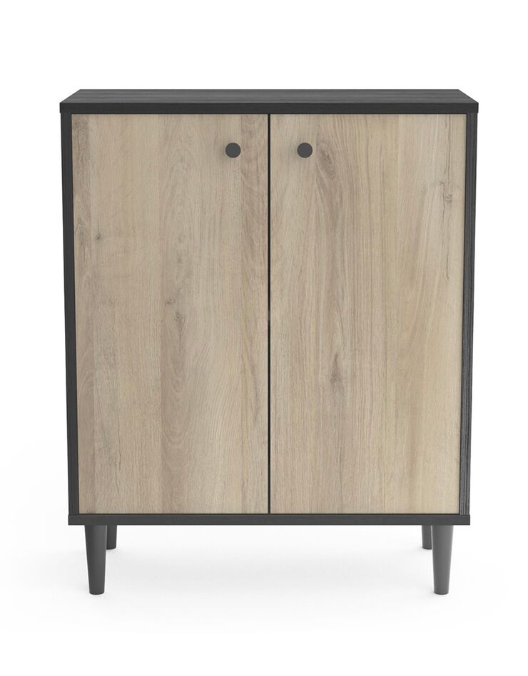Buffet HAMFIELD 2 portes – 2 coloris (noir)
