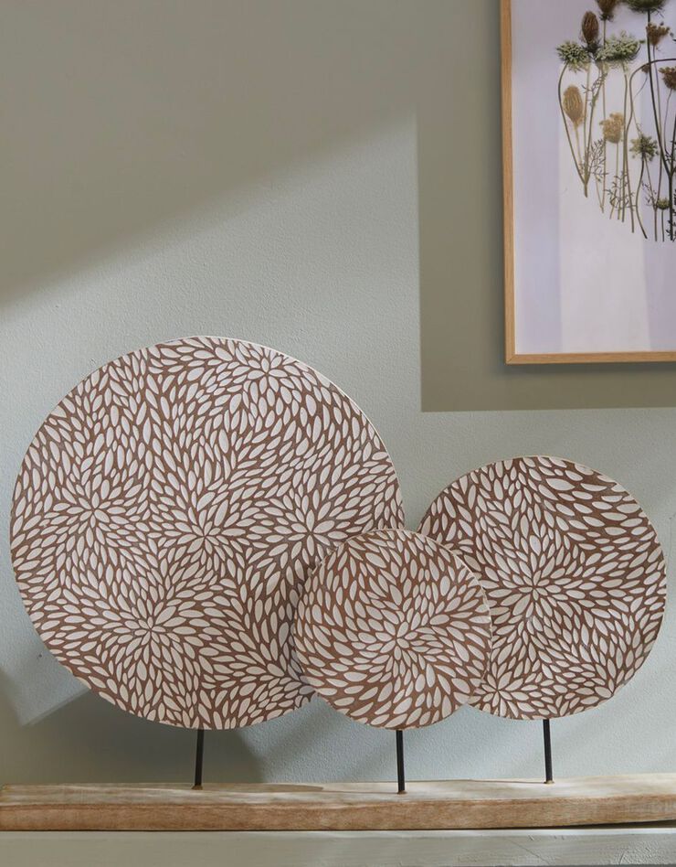 Déco à poser en bois de manguier - GM (bois)