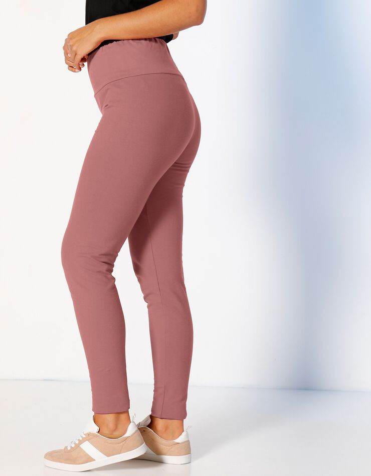 Legging taille haute spécial froid (bois de rose) Legging taille haute spécial froid (bois de rose)