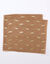 Foulard motif plume (taupe)
