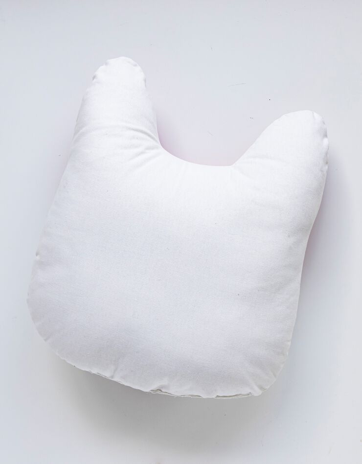 Coussin garni enfant "renard" (orange)