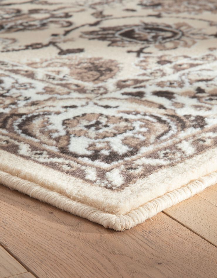 Tapis motifs perse (beige) Tapis motifs perse (beige)