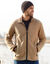 Blouson zippé maille micropolaire (beige)