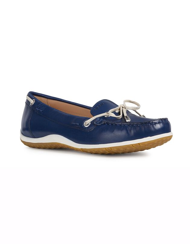 Mocassins cuir Vega marine (marine)