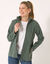 Veste polaire zippée manches longues (bronze)
