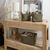 Panier de rangement tissu c&ocirc;tel&eacute; - lot de 3 (vert)