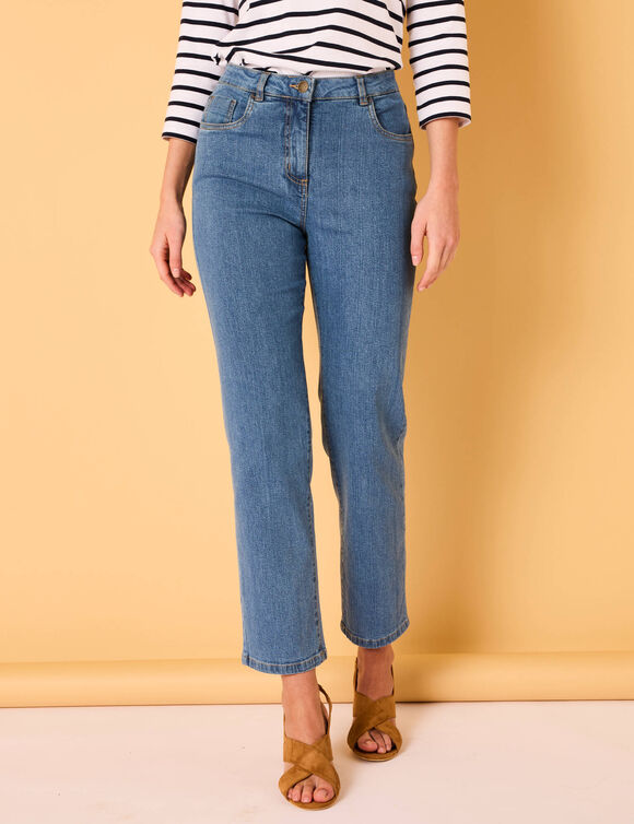 Jean droit 5 poches (bleached)