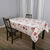 Nappe toile cirée imprimé cerises (écru / rouge)