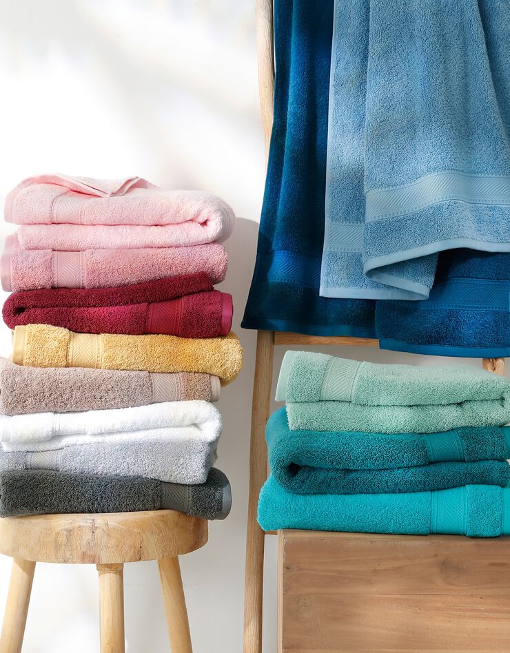 Éponge unie 540g/m2 confort luxe (bleu jean) Éponge unie 540g/m2 confort luxe (bleu jean)