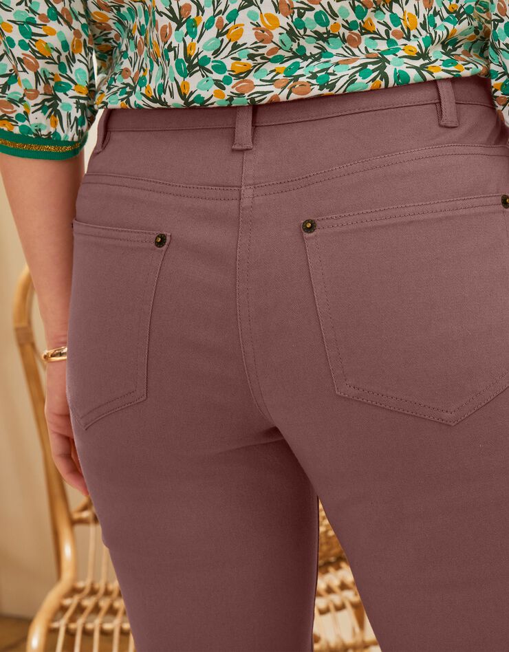 Pantalon fuselé couleur (taupe) Pantalon fuselé couleur (taupe)