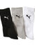 Chaussettes PUMA Crew - lot de 3 paires (gris + blanc + noir)