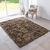 Tapis poils longs (taupe)