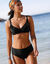 Soutien-gorge de bain Solaro - avec armatures (noir)