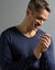 T-shirt sous-vêtement homme col V manches longues chaleur modérée - lot de 2 (marine) T-shirt sous-vêtement homme col V manches longues chaleur modérée - lot de 2 (marine)