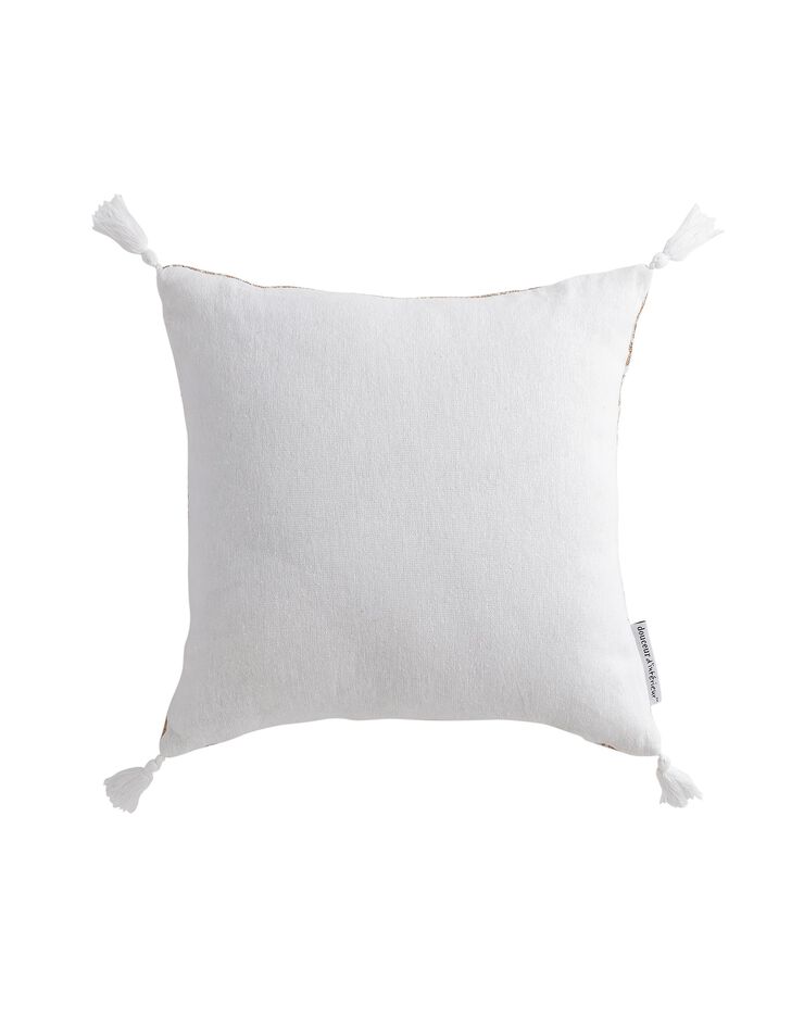 Coussin en jute (blanc)