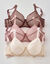 Soutien-gorge forme emboîtante en dentelle assortie - lot de 3 (neutre)