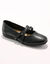   Ballerine cuir style babies (noir)
