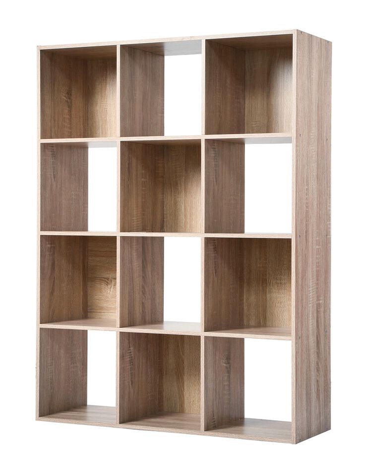 Meuble de rangement ORIGAME – 12 cases (naturel)