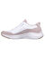 Baskets l&eacute;g&egrave;res SLIP-INS : CONTOUR FOAM - COZY FIT&trade; (blanc / rose)