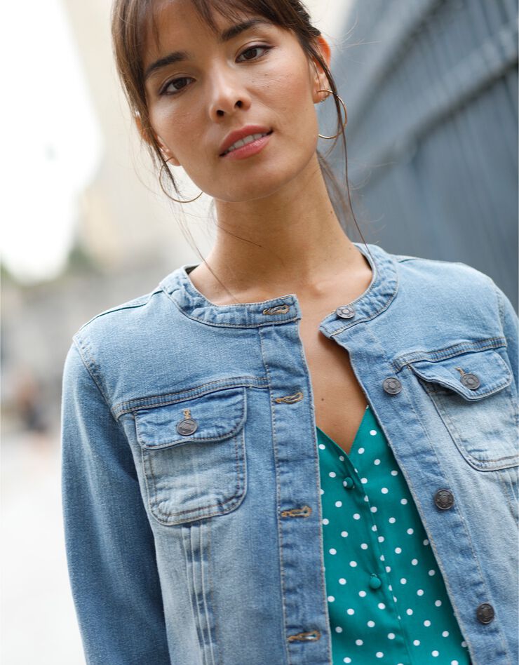 Veste jean délavé (bleached) Veste jean délavé (bleached)